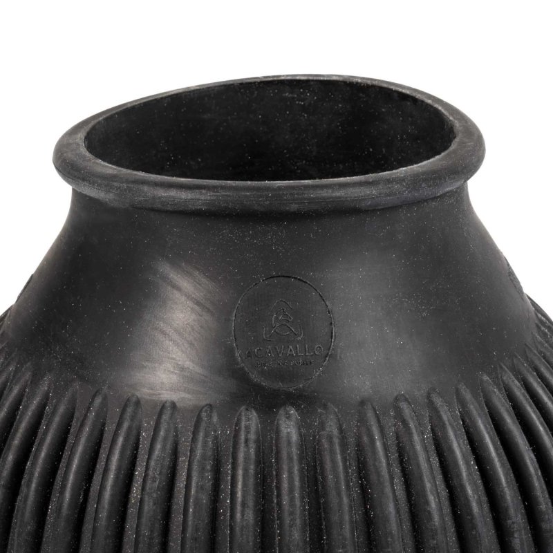 Acavallo Paraglomi in gomma con logo - Nero