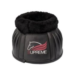 Supreme Paraglomi in gomma con pelo Nero