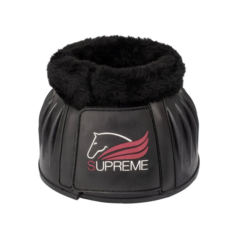 Supreme Paraglomi in gomma con pelo Nero