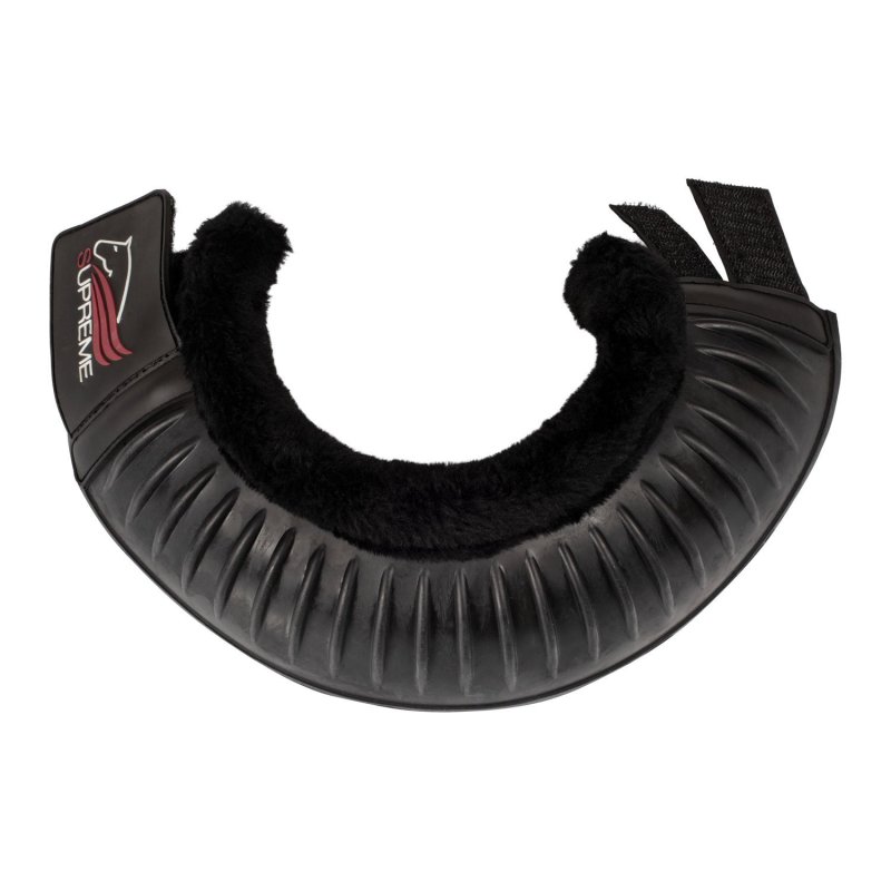 Supreme Paraglomi in gomma con pelo Nero