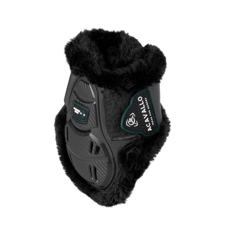 Acavallo Paranocche Skeleton Dynamic Zone con montone sintetico - Nero