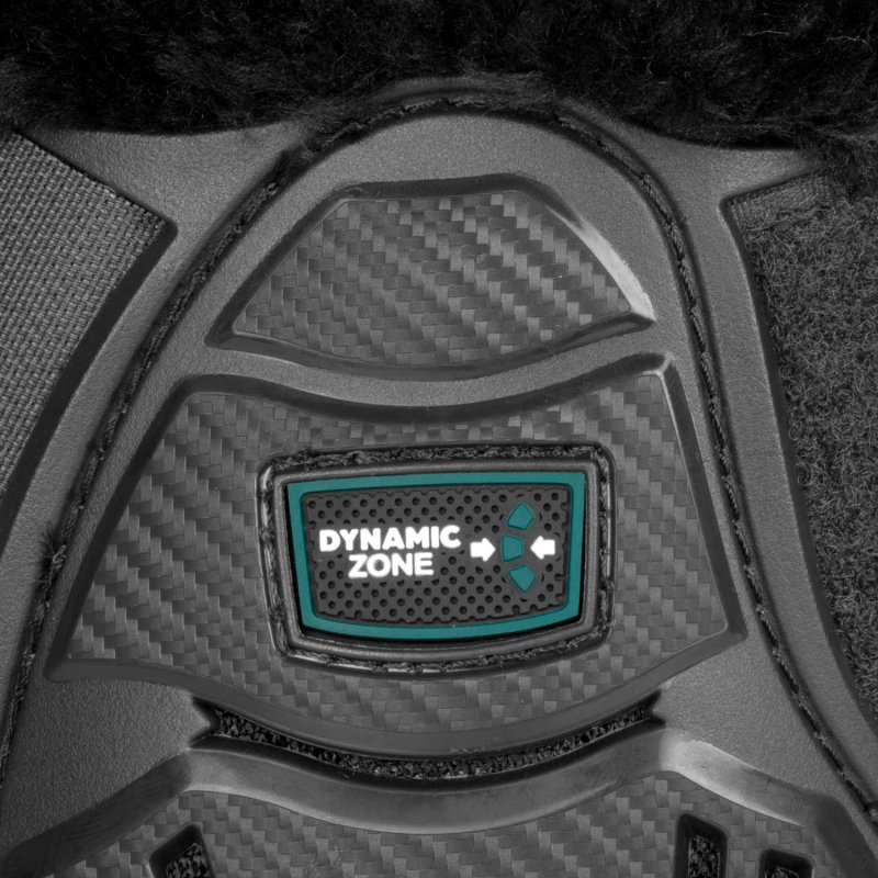 Acavallo Paranocche Skeleton Dynamic Zone con montone sintetico - Nero