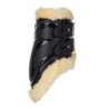 Equestro Paranocche modello Evolution con agnellino sintetico - Nero