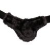 Equestro Paranocche Spider Man con montone sintetico - Nero