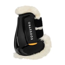Equestro Paranocche in TPU con montone sintetico - Nero