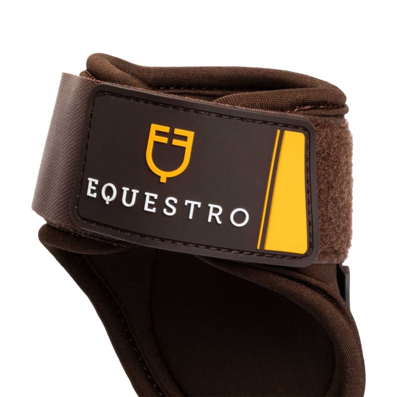 Equestro Paranocche neoprene chiusura a strappo - Marrone