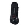 Equestro Set paratendini e paranocche chiuse in TPU e neoprene - Nero