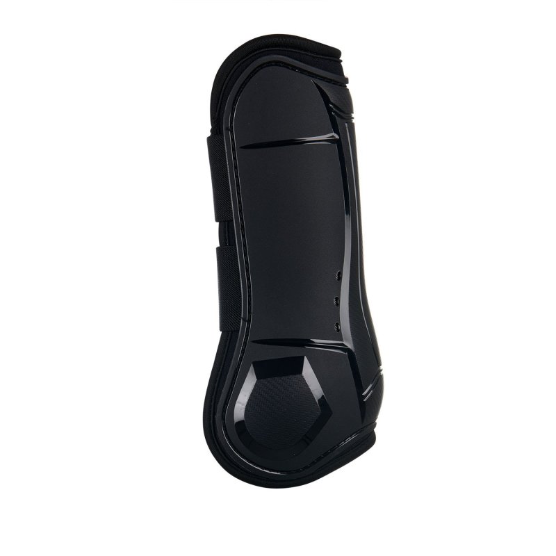 Equestro Set paratendini e paranocche chiuse in TPU e neoprene - Nero