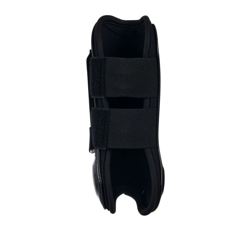 Equestro Set paratendini e paranocche chiuse in TPU e neoprene - Nero