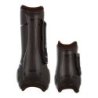 Equestro Set paratendini e paranocche chiuse in TPU e neoprene - Marrone