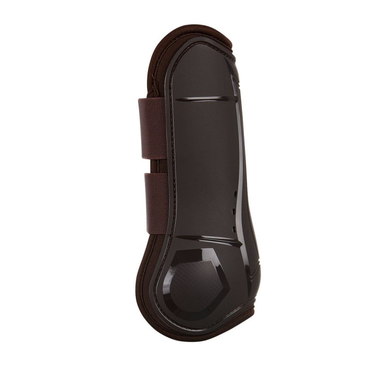 Equestro Set paratendini e paranocche chiuse in TPU e neoprene - Marrone