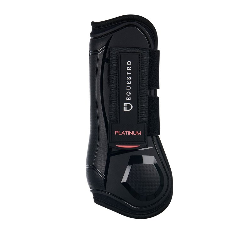 Equestro Set paratendini e paranocche young horse TPU e neoprene - Nero