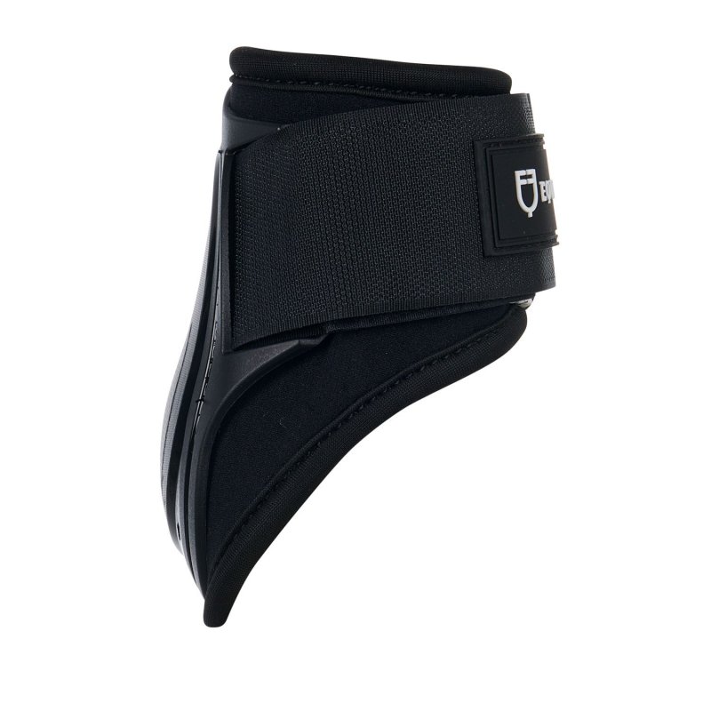 Equestro Set paratendini e paranocche young horse TPU e neoprene - Nero