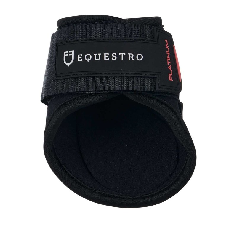 Equestro Set paratendini e paranocche young horse TPU e neoprene - Nero