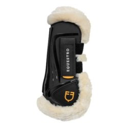 Equestro Paratendini montone sintetico e TPU - Nero