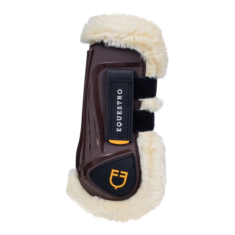 Equestro Paratendini montone sintetico e TPU - Marrone