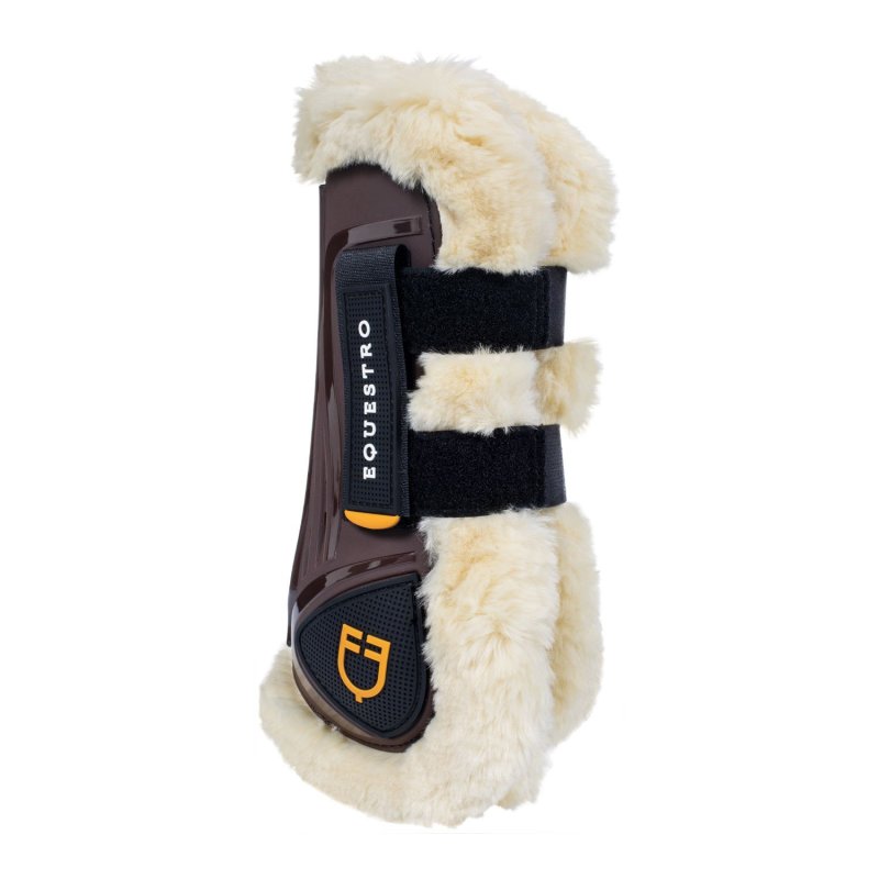 Equestro Paratendini montone sintetico e TPU - Marrone