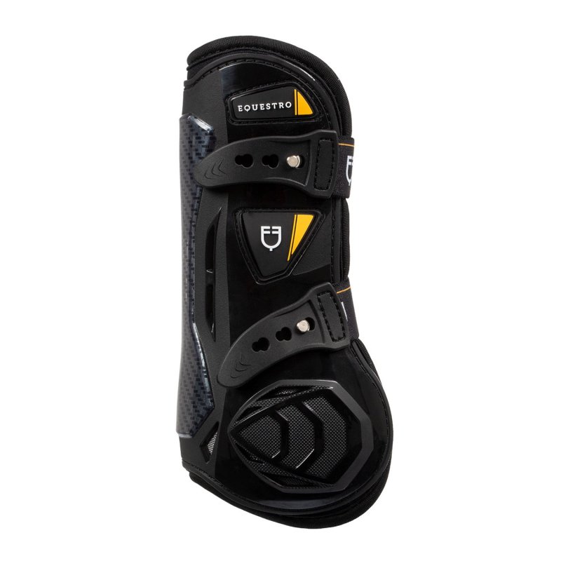 Equestro Paratendini neoprene a sgancio rapido - Nero