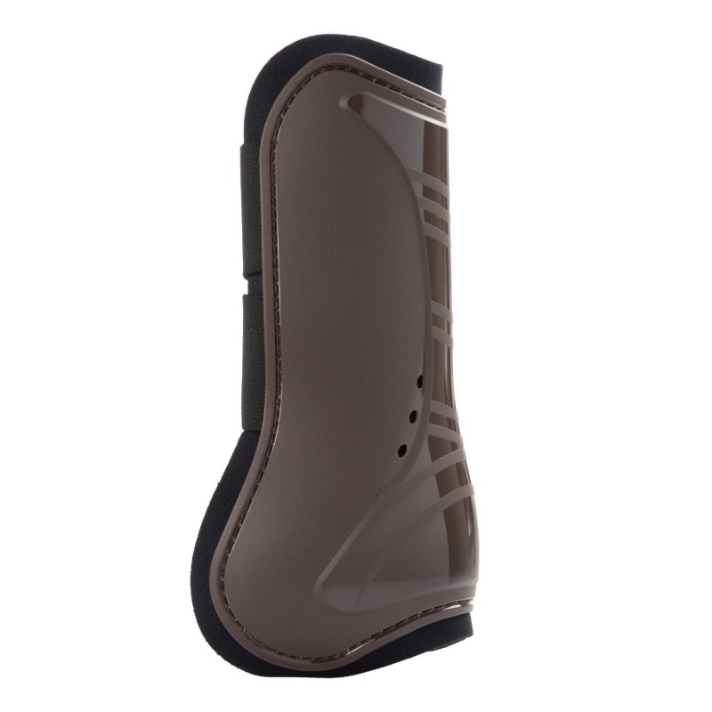 Umbria Equitazione Paratendini neoprene rinforzo plastica - Marrone