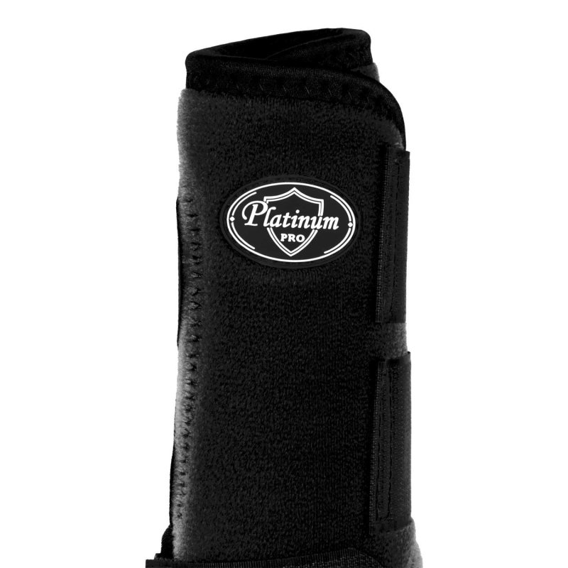 Platinum Pro Protezioni western anteriori anatomiche - Nero