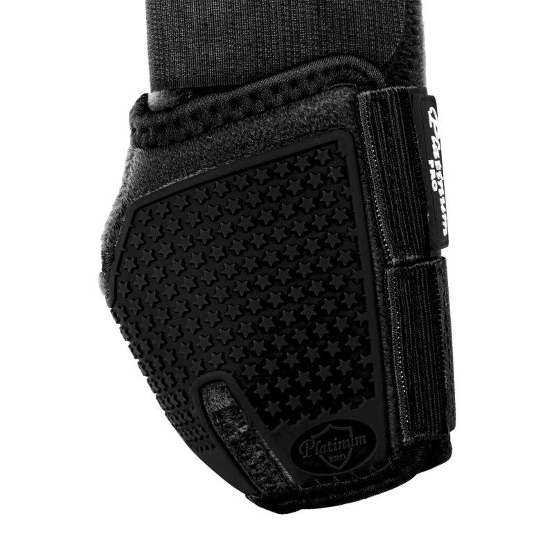 Platinum Pro Protezioni western anteriori anatomiche - Nero
