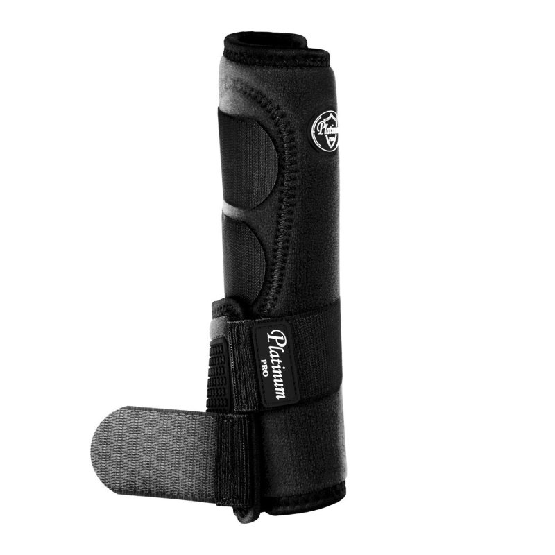 Platinum Pro Protezioni western anteriori anatomiche - Nero