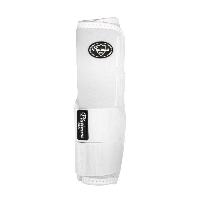 Platinum Pro Protezioni western anteriori anatomiche - Bianco
