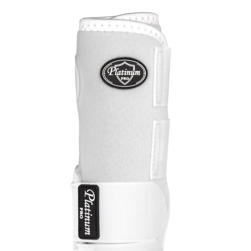 Platinum Pro Protezioni western anteriori anatomiche - Bianco