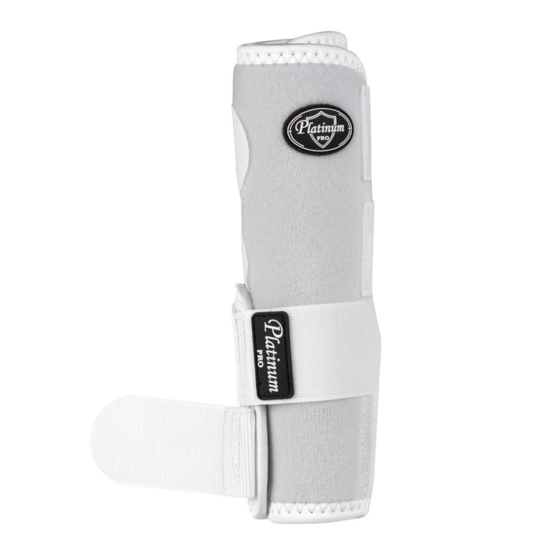 Platinum Pro Protezioni western anteriori anatomiche - Bianco