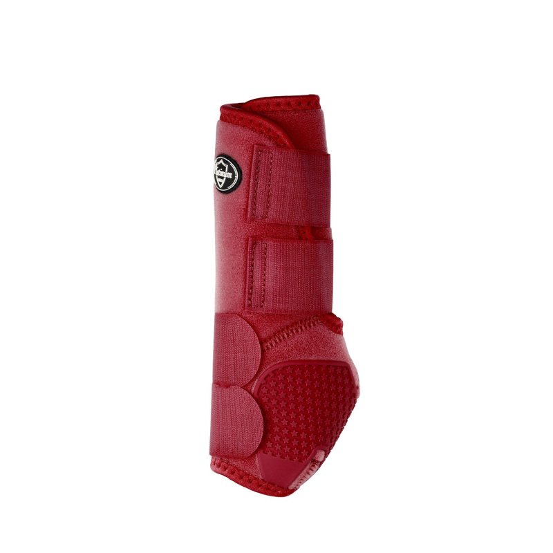 Platinum Pro Protezioni western anteriori anatomiche - Rosso