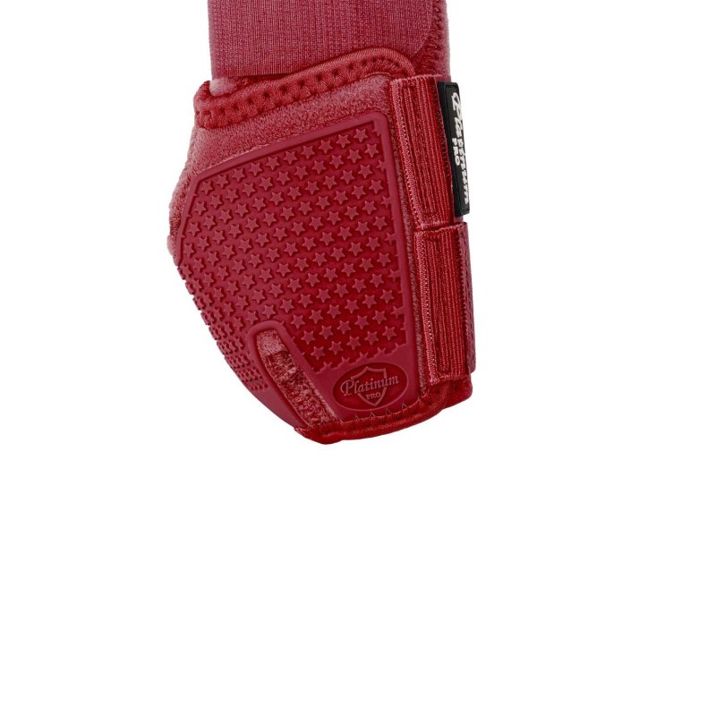Platinum Pro Protezioni western anteriori anatomiche - Rosso