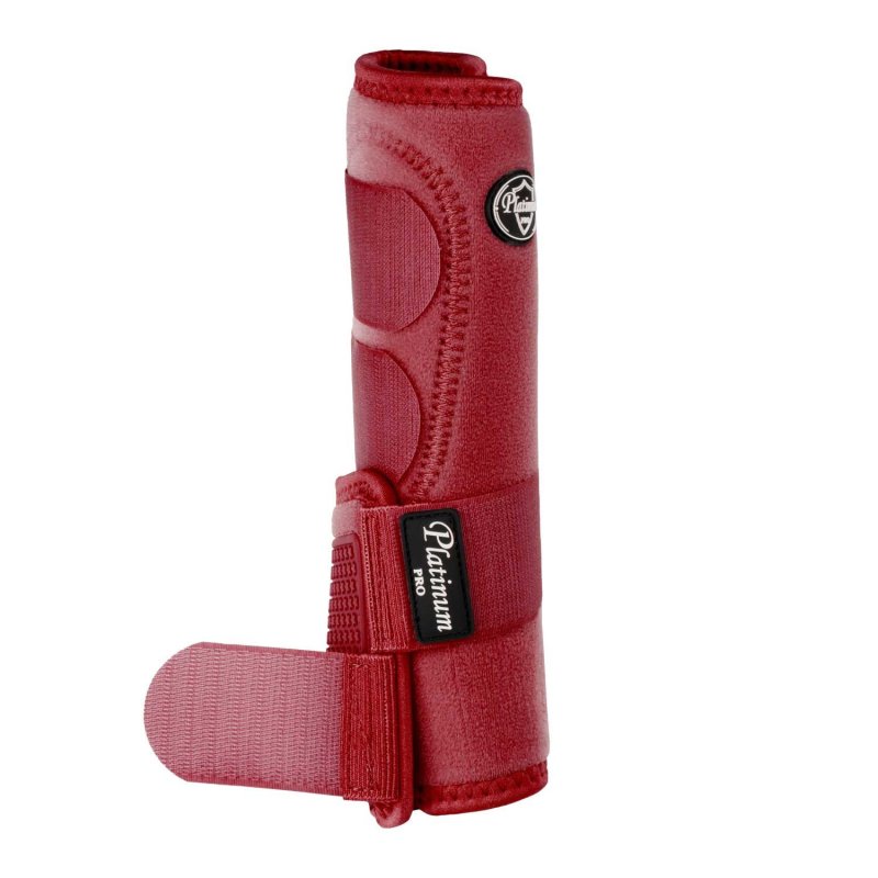 Platinum Pro Protezioni western anteriori anatomiche - Rosso
