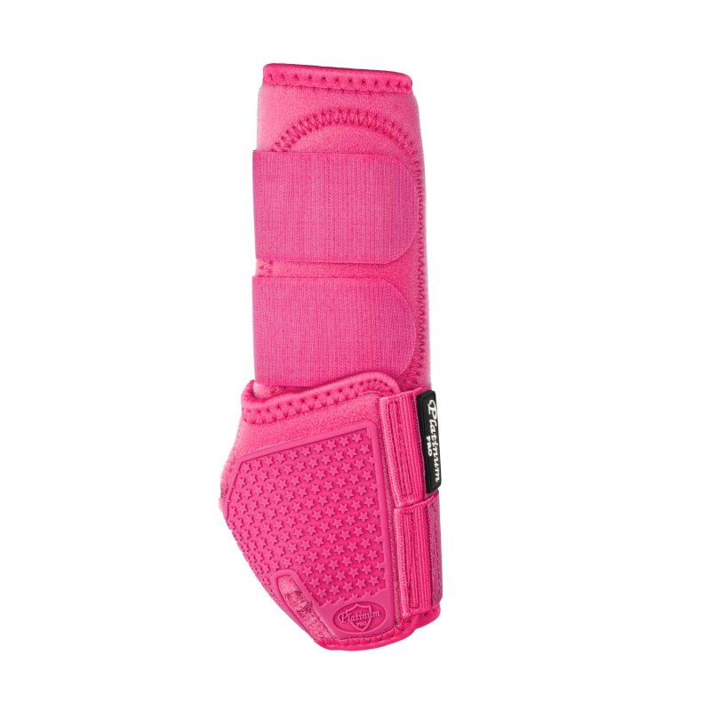 Platinum Pro Protezioni western anteriori anatomiche - Fucsia