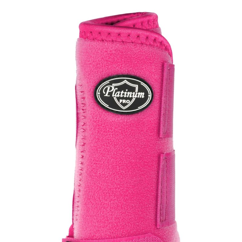 Platinum Pro Protezioni western anteriori anatomiche - Fucsia