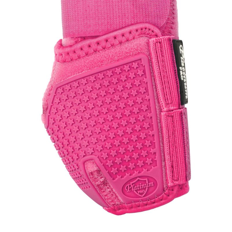 Platinum Pro Protezioni western anteriori anatomiche - Fucsia