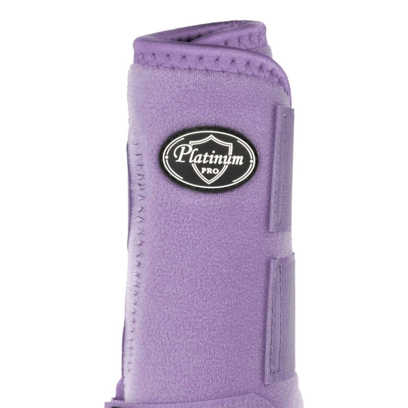 Platinum Pro Protezioni western anteriori anatomiche - Lavanda