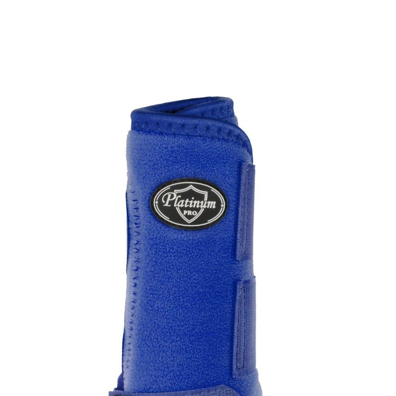 Platinum Pro Protezioni western anteriori anatomiche - Blu royal