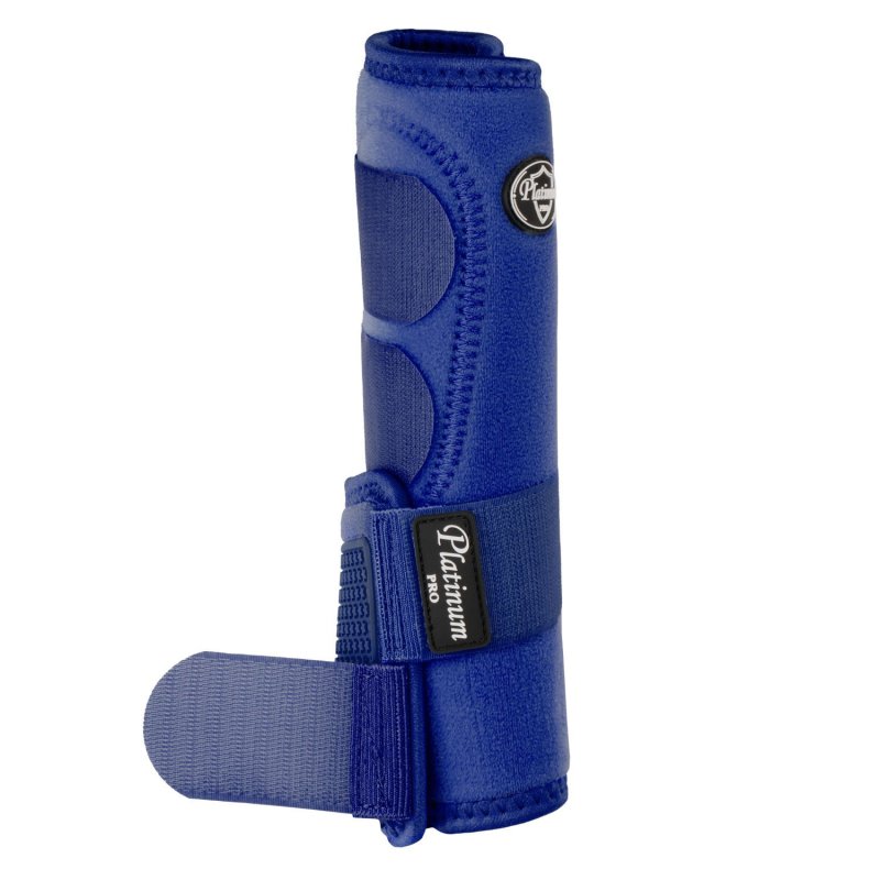 Platinum Pro Protezioni western anteriori anatomiche - Blu royal