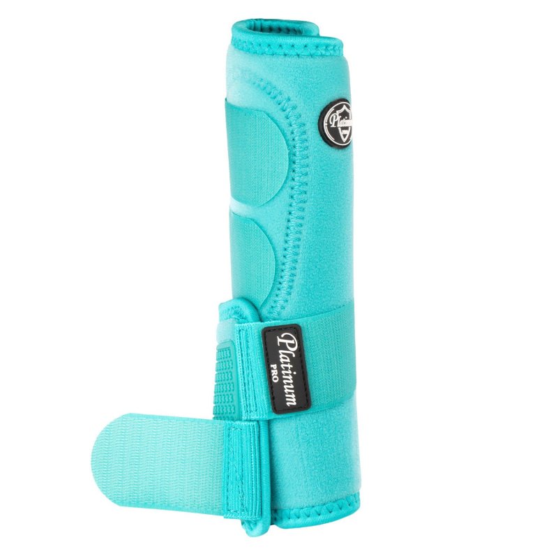 Platinum Pro Protezioni western anteriori anatomiche - Turchese