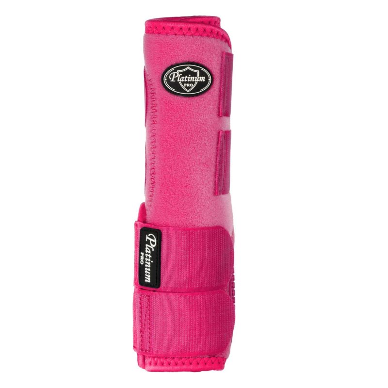 Platinum Pro Protezioni western posteriori anatomiche - Fucsia