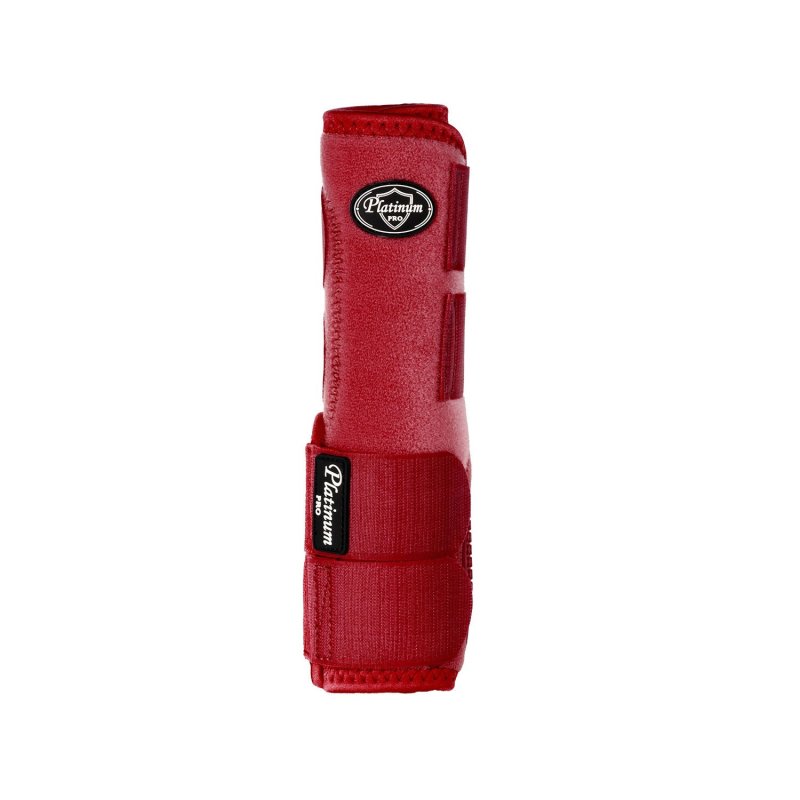 Platinum Pro Protezioni western posteriori anatomiche - Rosso