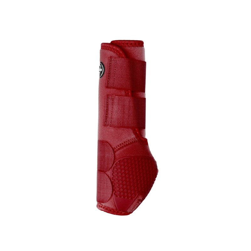 Platinum Pro Protezioni western posteriori anatomiche - Rosso