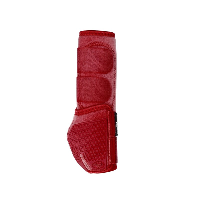 Platinum Pro Protezioni western posteriori anatomiche - Rosso