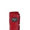 Platinum Pro Protezioni western posteriori anatomiche - Rosso