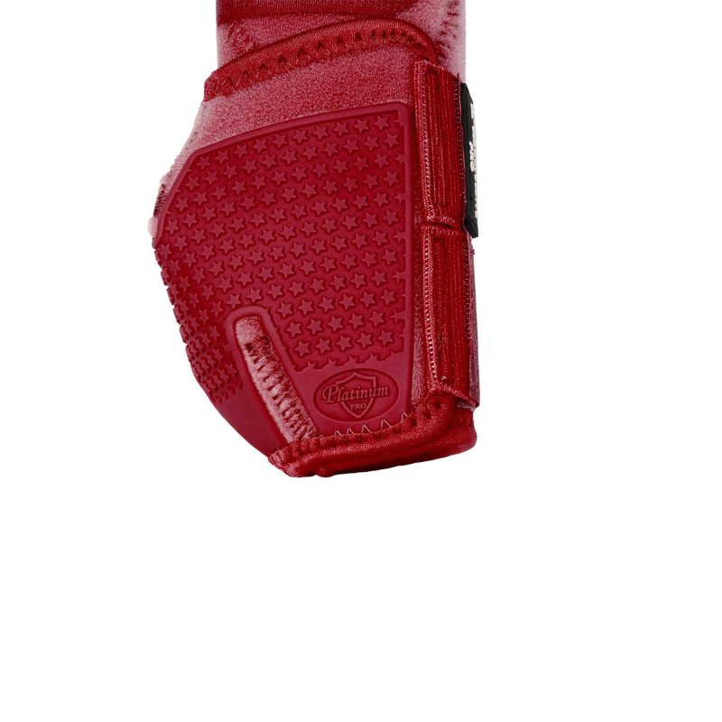 Platinum Pro Protezioni western posteriori anatomiche - Rosso