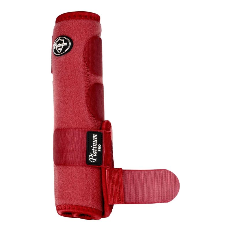 Platinum Pro Protezioni western posteriori anatomiche - Rosso