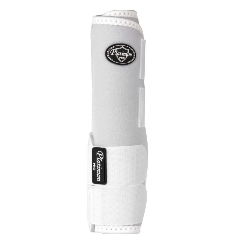 Platinum Pro Protezioni western posteriori anatomiche - Bianco