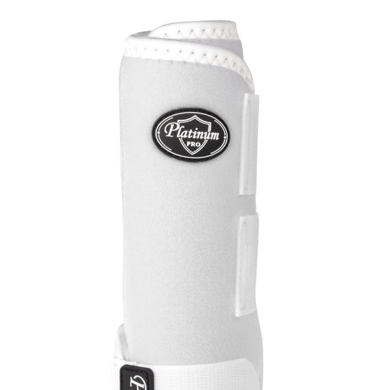 Platinum Pro Protezioni western posteriori anatomiche - Bianco
