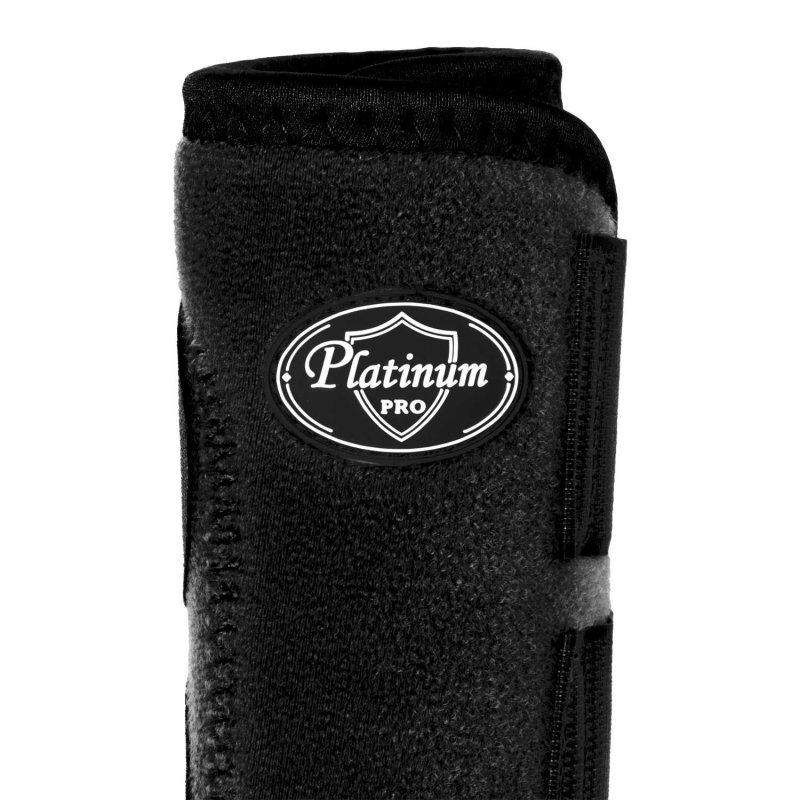 Platinum Pro Protezioni western posteriori anatomiche - Nero