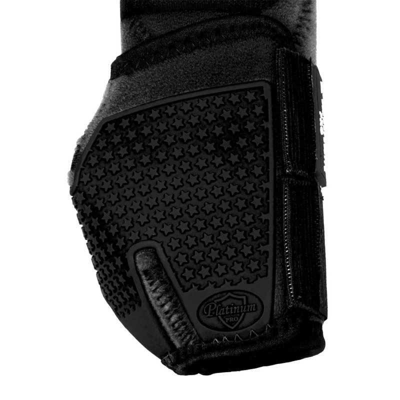 Platinum Pro Protezioni western posteriori anatomiche - Nero